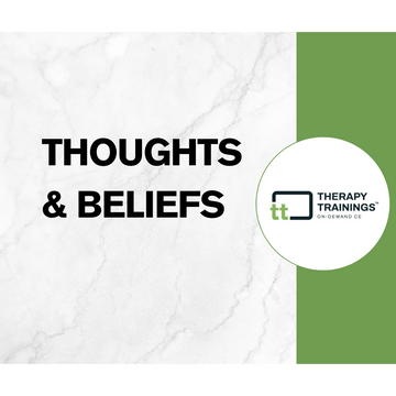 Thoughts and Beliefs - Self-reflection & Personal Growth Workbook & Worksheets